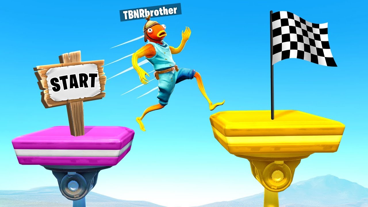 CIZZORZ New FUN RUN is EASY?! (Little Brother Fortnite Deathrun 4.0 Challenge)