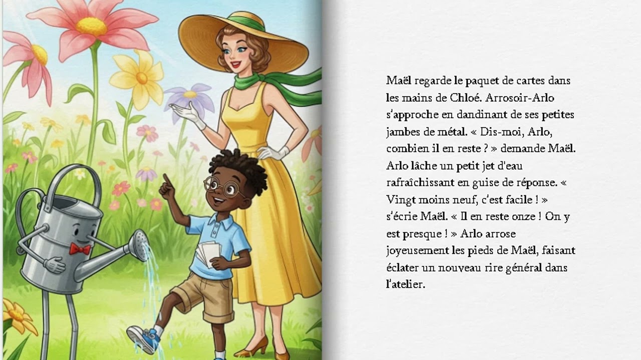 Le Défilé des Fleurs Bzzz French histoire pour enfants amusement scientifique pour les enfants