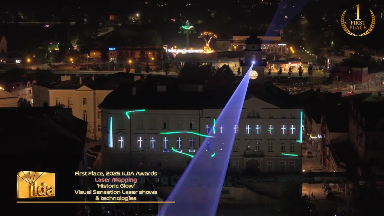 2025 ILDA Awards, First Place, Laser Mapping