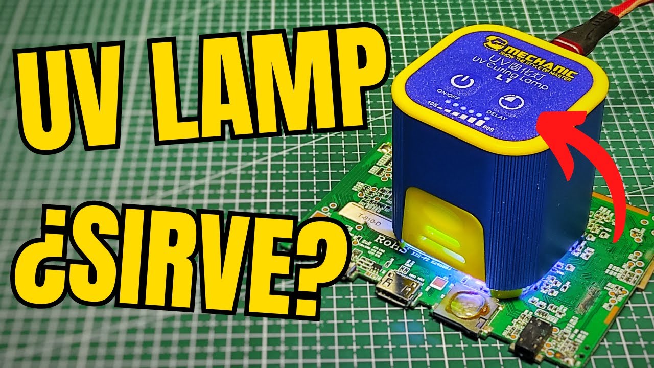 MECHANIC L1 UV LAMP ¡NO LA COMPRES ANTES DE VER ESTE VIDEO!