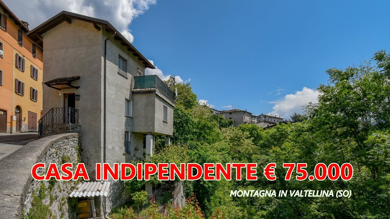 In vendita &ndash; Casa indipendente a Montagna in Valtellina