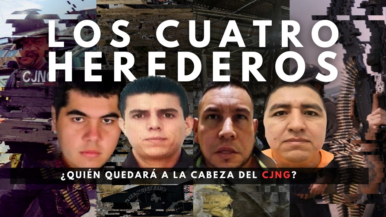 Harfuch dice que hay 4 posibles  cabezas.  ¿Quién se quedará en el trono del CJNG?