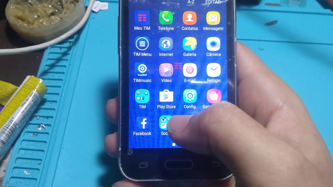 Remover conta google J1 Mini