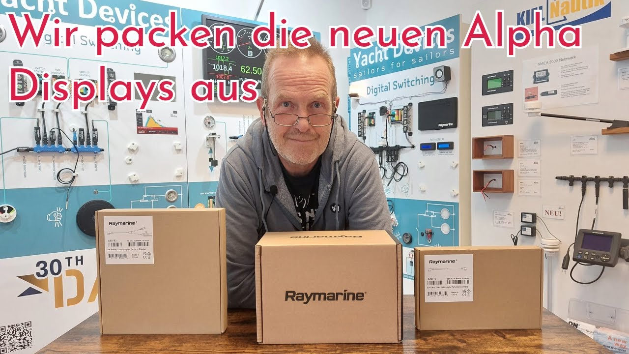 💳 Unboxing der neuen Raymarine Alpha Displays | von Busse Yachtshop