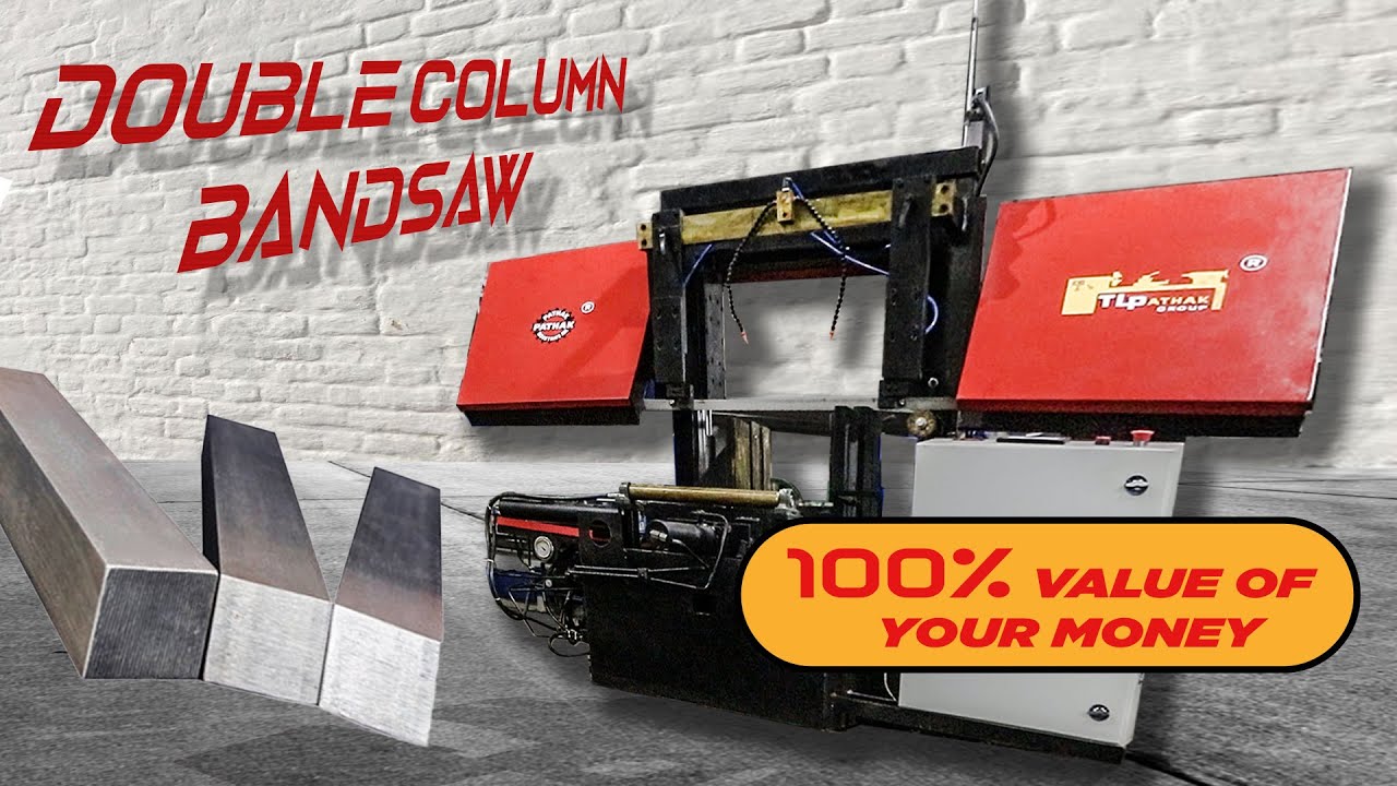 This Automatic Metal Cutting Horizontal Band Saw Machine is AMAZING!