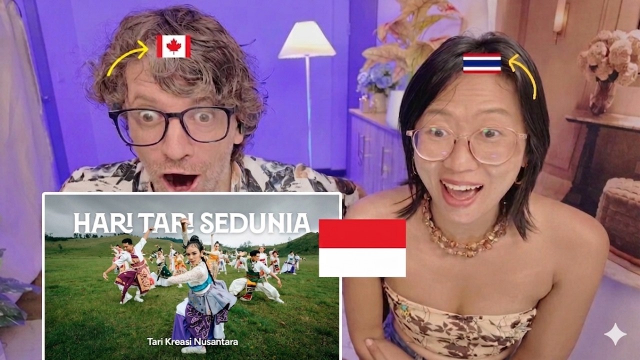Thai-Canadian React To Tari Kreasi Nusantara - Hari Tari Sedunia 2026