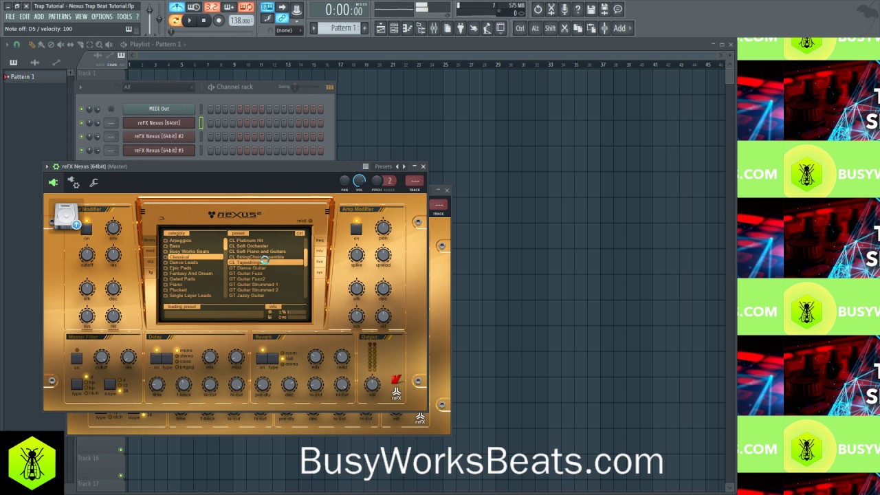 Trap Beat Tutorial - Using ONLY NEXUS PLUGIN