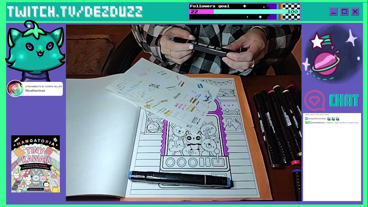 Let's Color! Kawaii Claw Machine at the Arcade