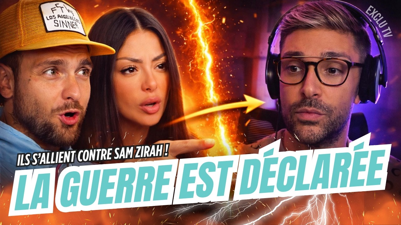 BASTOS ET MAEVA VS SAM ZIRAH 😱💥 ILS S'ALLIENT POUR LE FAIRE TOMBER ⚡️ ZATIS S'EN M&Ecirc;LE !!