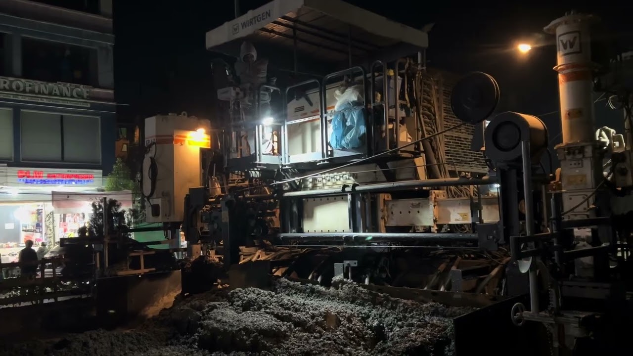 Concrete Road Construction at IMPHAL, MANIPUR #2026 #roadconstruction #manipur #imphal #concrete