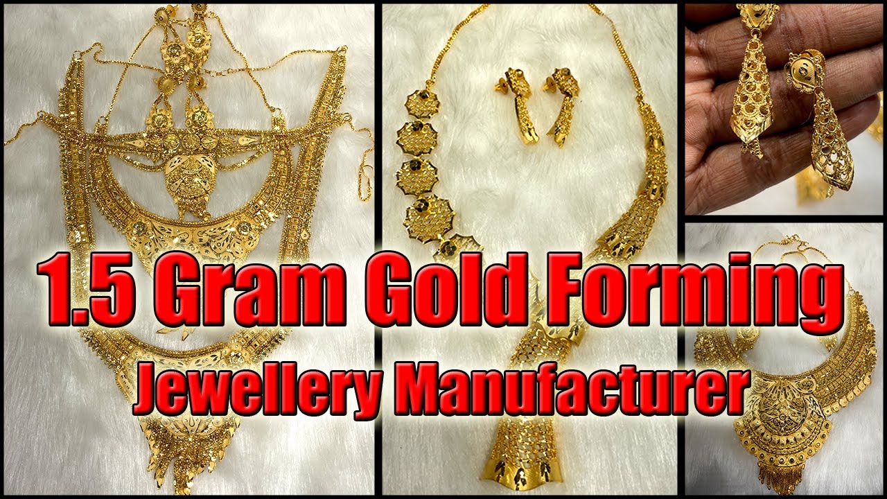 1 Gram Gold Plated Jewellery Manufacturer | Lifetime Guarantee | Best Quality Gold Plated Jewellery
