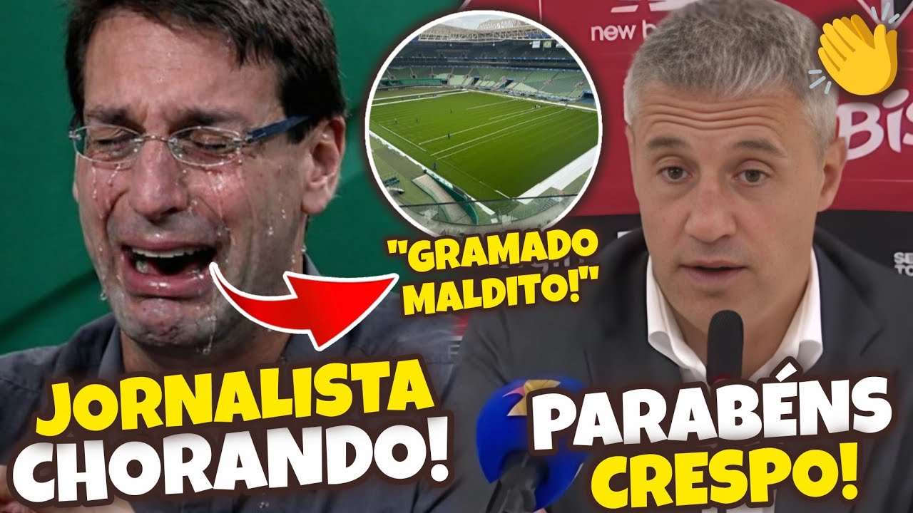 NEM O CRESPO AGUENTA MAIS A CHORADEIRA! 