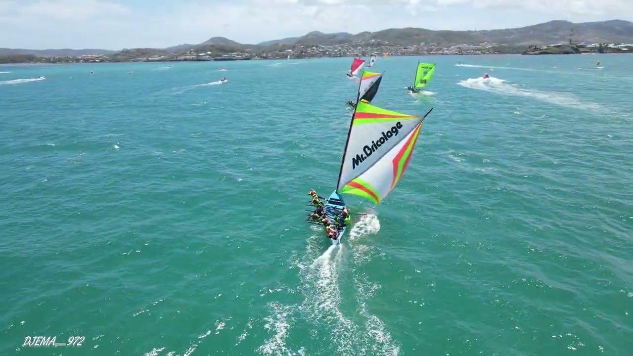 3&egrave;me journ&eacute;e championnat Yole Ronde Martinique au Vauclin le 03/04/2022