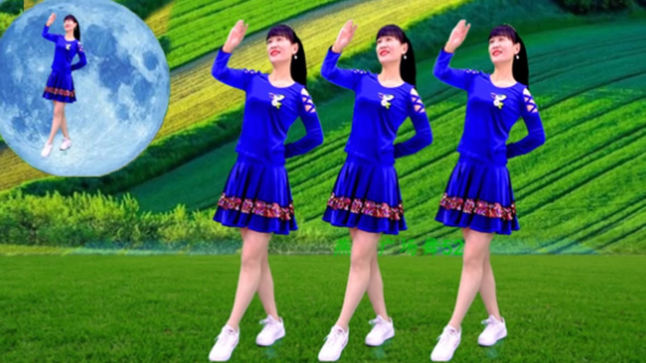 火爆流行舞《不能忘》故乡的小乡村，歌声清脆好听，舞蹈优美大方！【燕子广场舞5211】