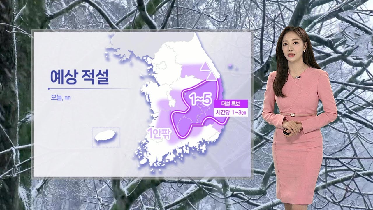 [날씨] 밤까지 곳곳 눈비…내일 한낮 포근, 일교차 커 / 연합뉴스TV (YonhapnewsTV)