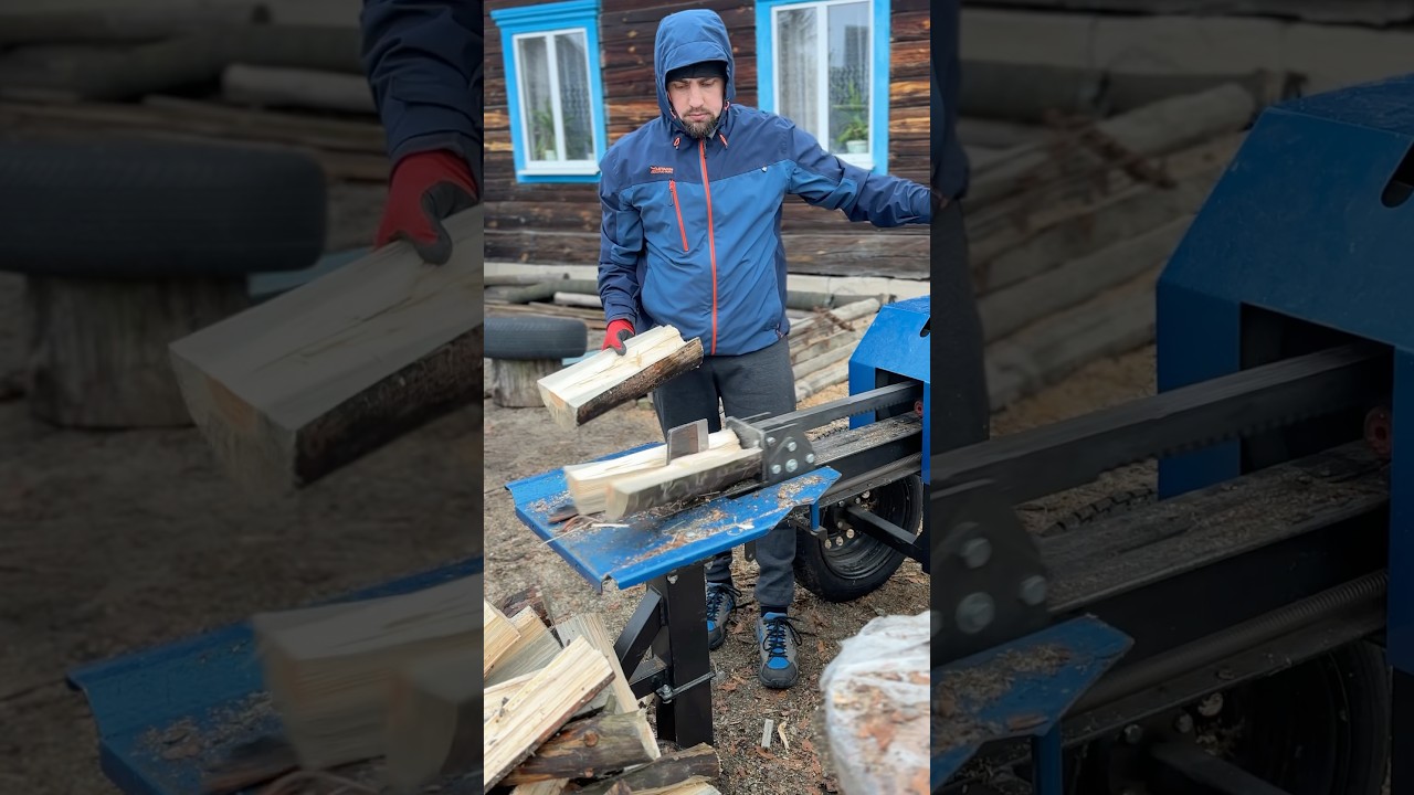 Testing a Kinetic Log Splitter &ndash; How Easy Is It to Split Wood?