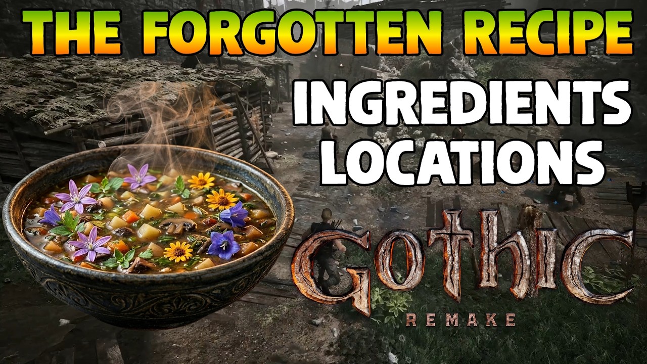 The Forgotten Recipe (Ingredients Locations) - Gothic 1 Remake