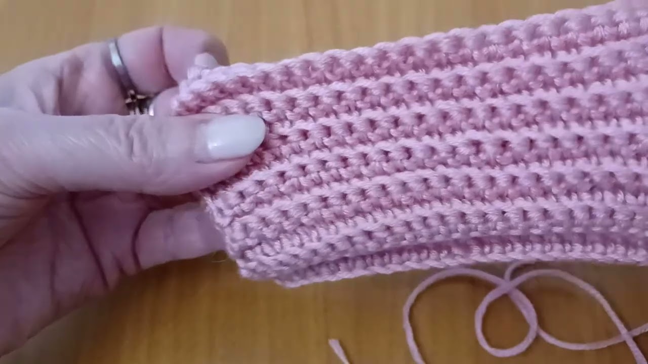 Como fazer punhos de malha casaco de.croche  irlandês  .🧶🧶🧶