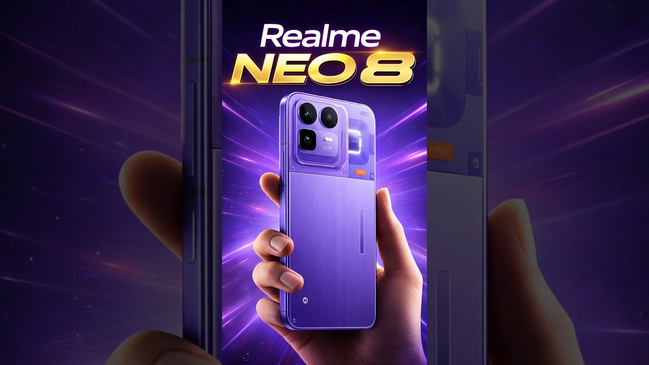 Realme Neo 8 China Launch 🔥 Realme GT 8 India Price | Snapdragon 8 Gen 5 | 165Hz | 8000mAh 