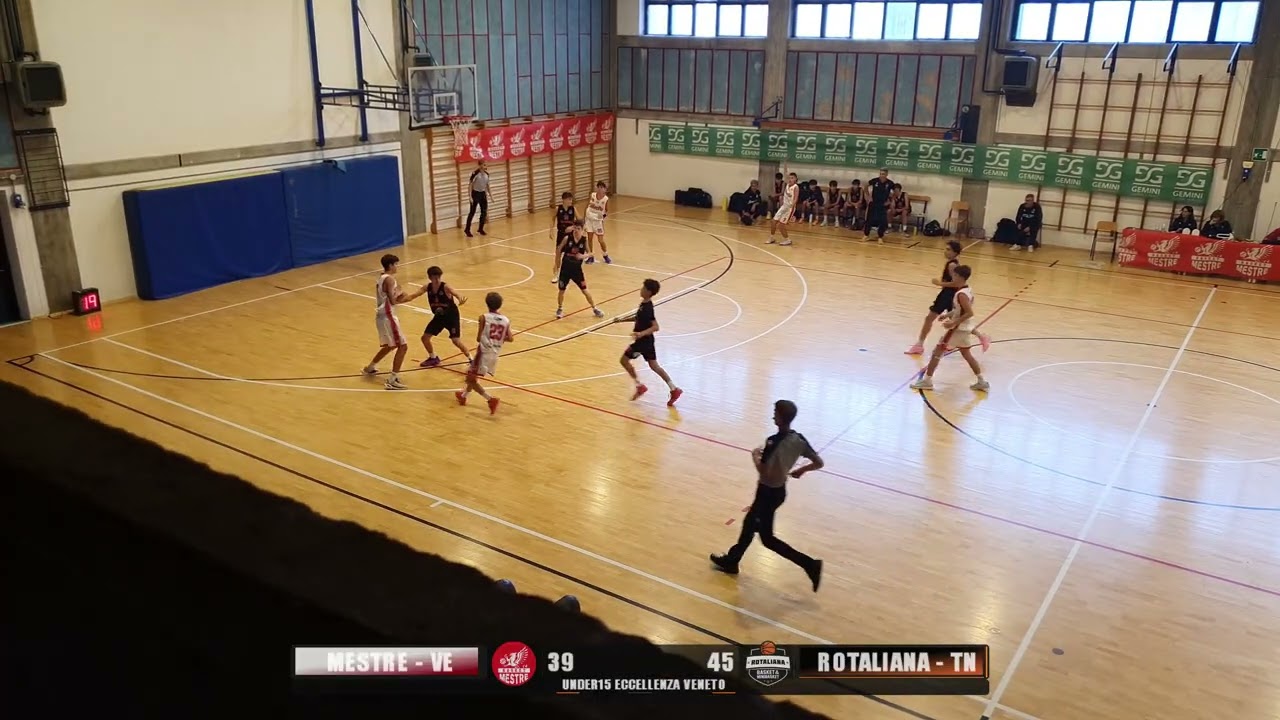🏀U15 Eccellenza Veneto: Mestre VE vs. Rotaliana TN #highlights #u15
