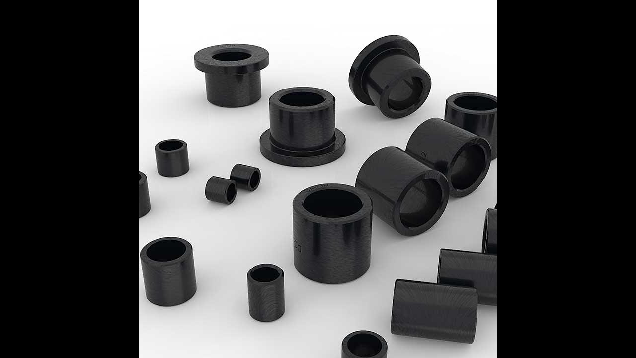 Plastic Self Lubricating fiberglass Reinforced Bushing