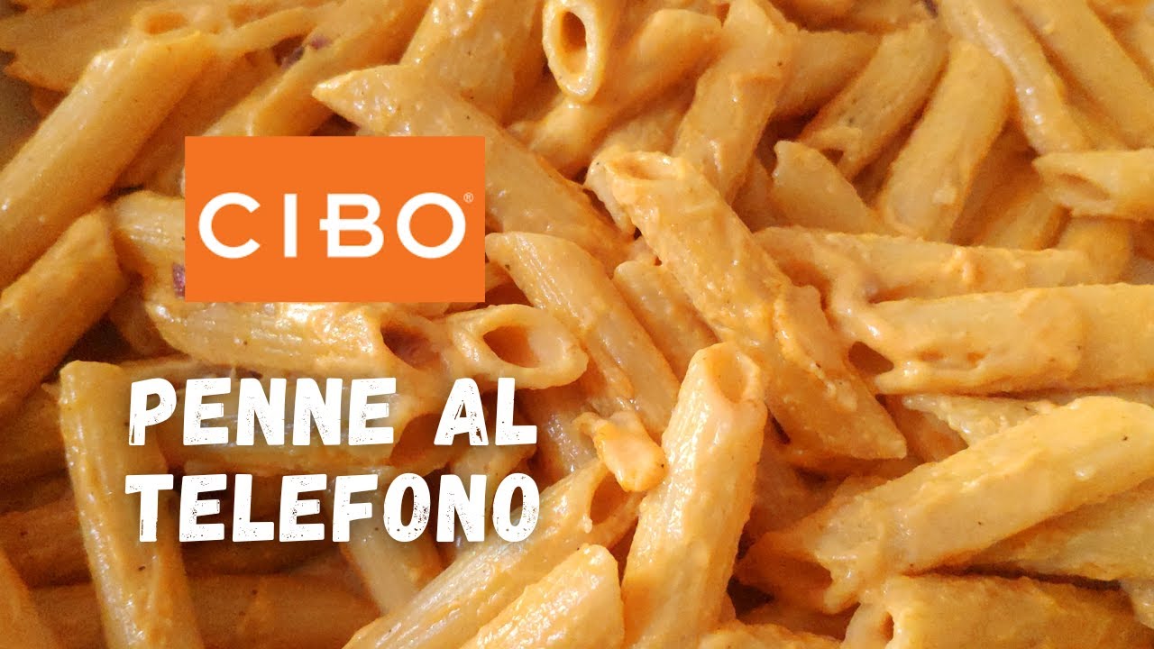 Penne Al Telefono | Easy Penne Pasta Recipe (CIBO RESTAURANT STYLE)