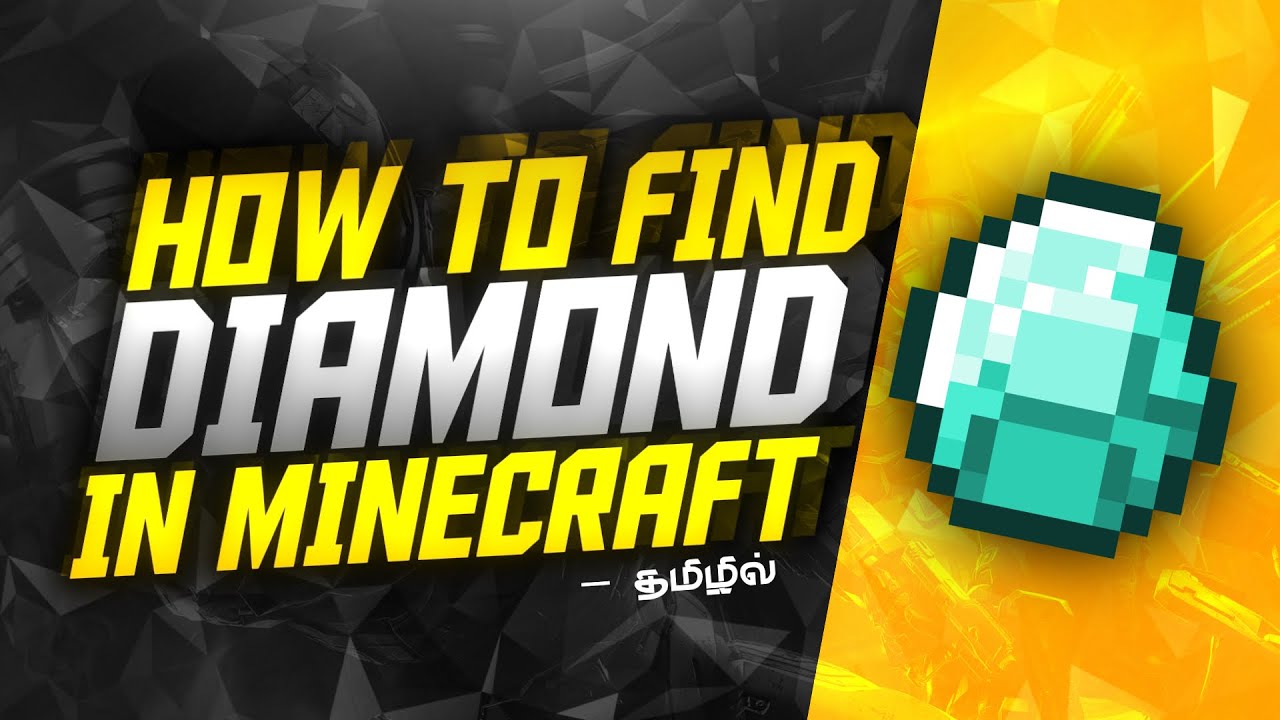 How to Find Diamond in Minecraft (Tamil) | Par Gaming - MC | Minecraft Beginner's Tutorial l