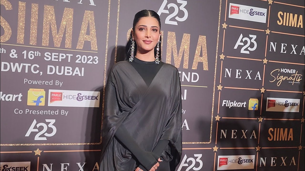 Shruti Hassan Sizzling Entry To SIIMA 2023 Nomination Party Bangalore | Fdfs Clips