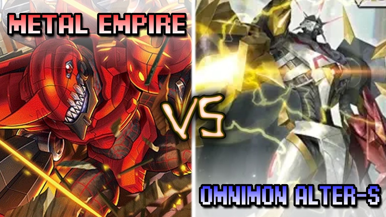 Metal Empire против Omnimon Alter-S | EX12 | Digimon Card Game