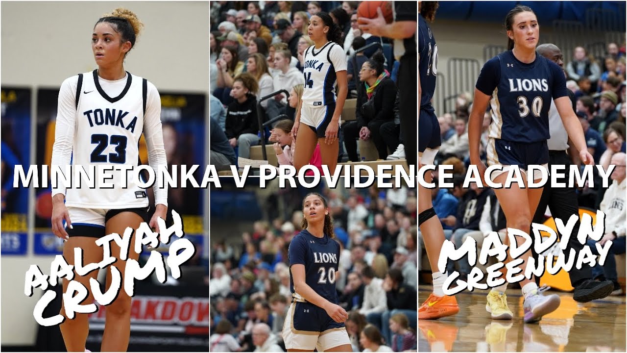 Aaliyah Crump and Maddyn Greenway Face-Off!!! Minnetonka v Providence Academy Game Highlights Jan 24