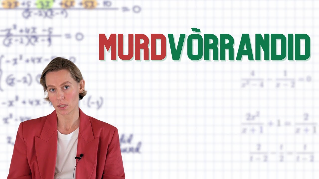 Murdvõrrandid