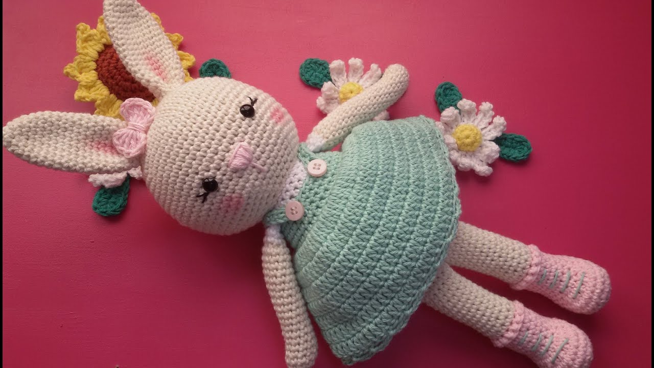 Conejita bella // Teje con GanchiBol un amigurumi
