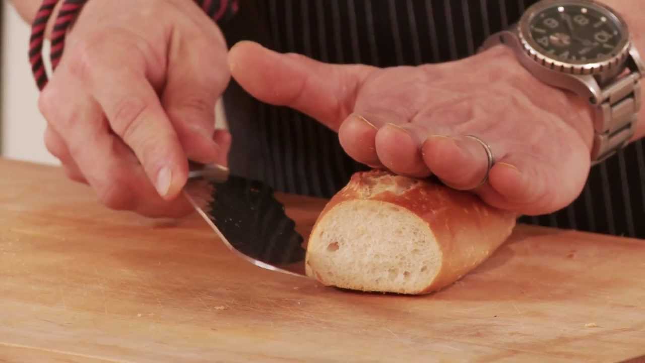 Chris Cosentino - How to Use the Shun Edo Dual Density Utility Knife | Williams-Sonoma