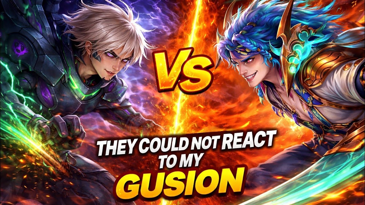 They Could Not React to My Gusion | MLBB