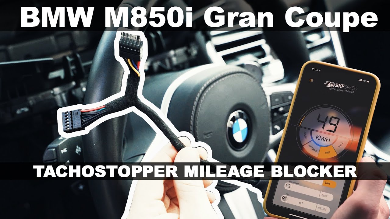 How To Change Mileage  | BMW 850i Coupe | Mileage Correction APP