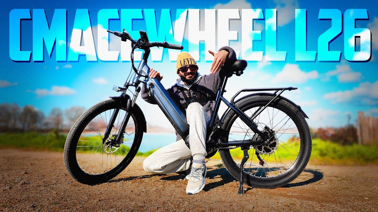 Bicicleta elétrica EXCELENTE Utilitária! CMACEWHEEL L26
