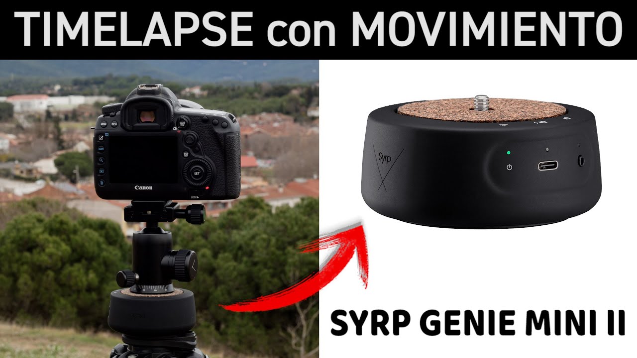 TIMELAPSE con MOVIMIENTO ➡️ SYRP Genie MINI II