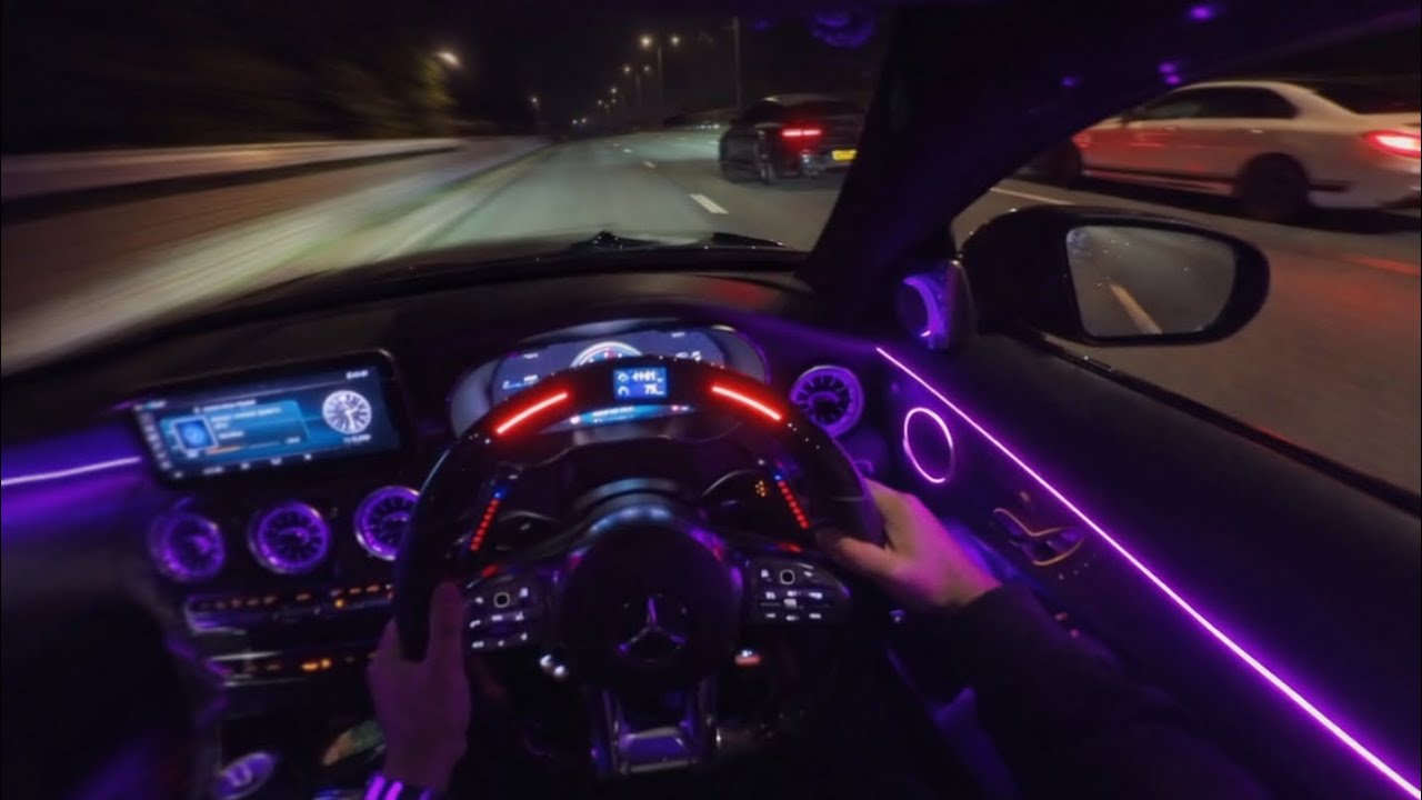 3 Friends w/ LOUD AMGs go out in LONDON | Extremely Loud C63s Tunnel Runs