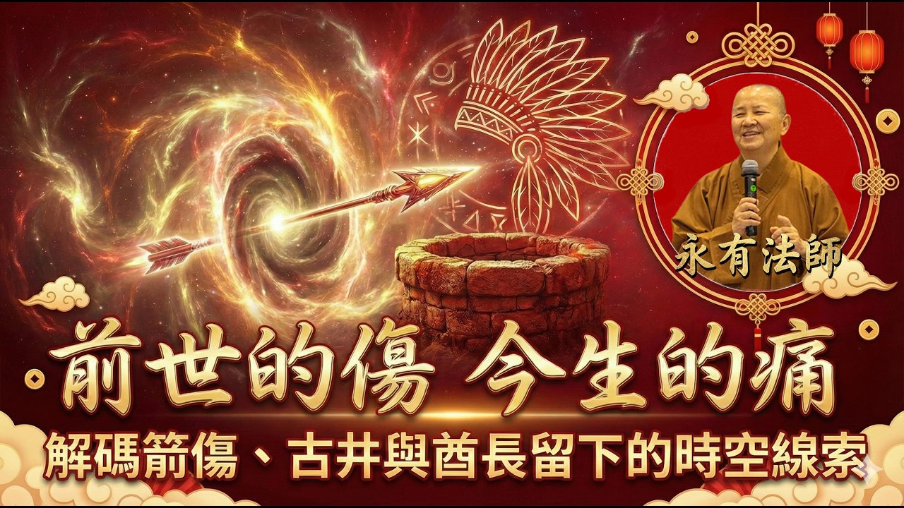 《前世今生 一段未完的修行旅程》EP11：前世的傷，今生的痛：解碼箭傷、古井與酋長留下的時空線索｜主講人 永有法師
