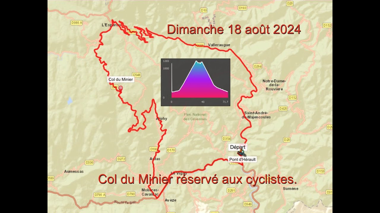 Col du Minier Réservé aux cyclistes