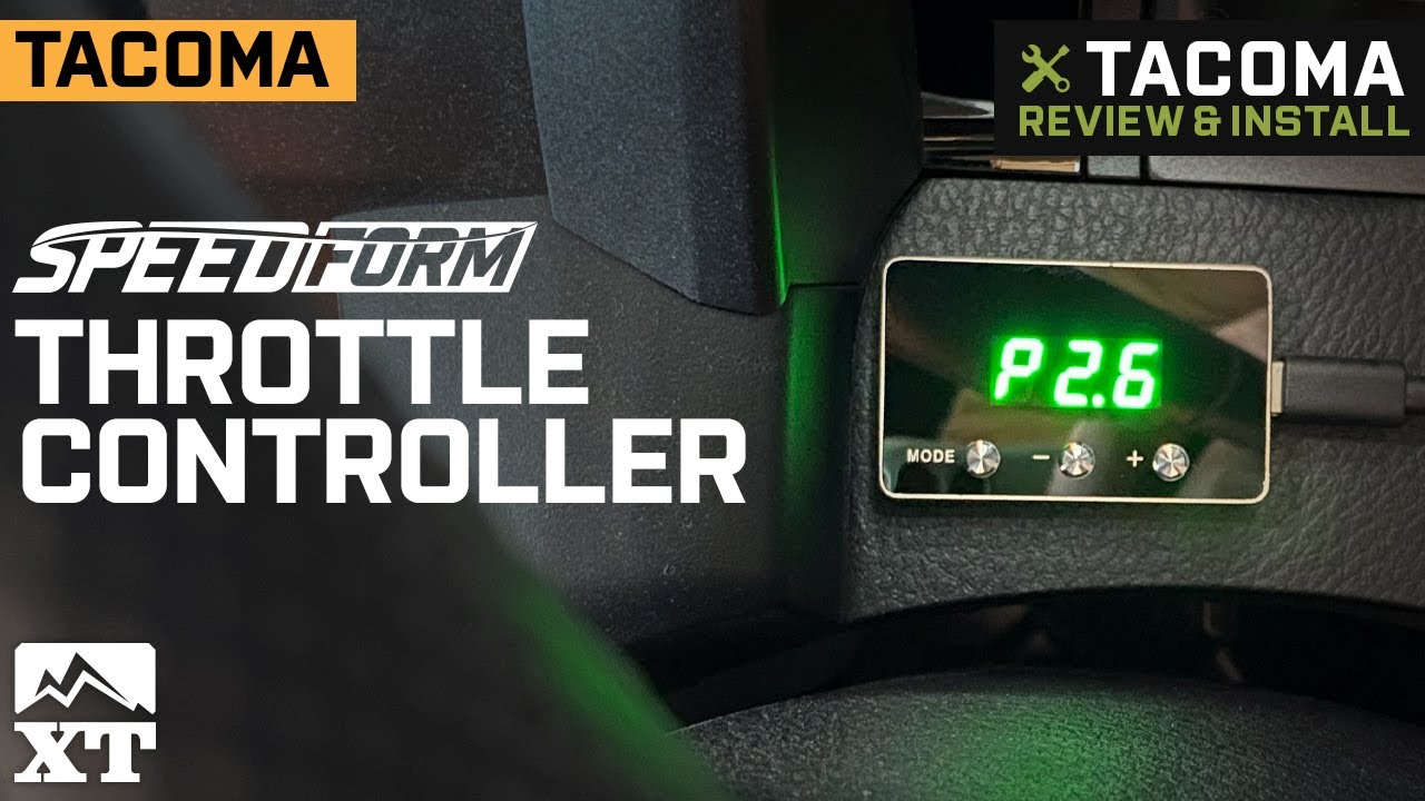 2005-2021 Tacoma SpeedForm Throttle Controller Review & Install
