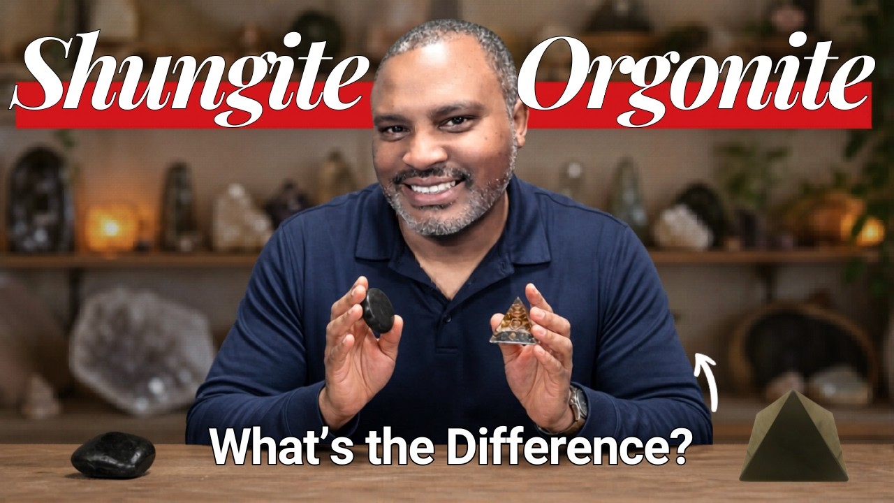 What is the difference between orgonite and shungite?