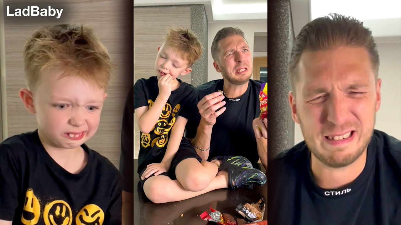 Father & Son hilarious reaction to Australian Snacks 🇦🇺🍭
