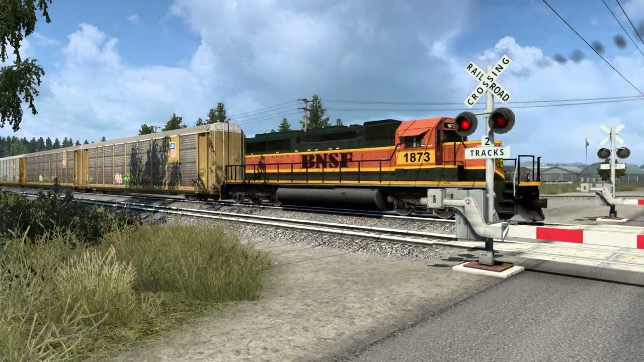 American Truck Simulator: Railfanning