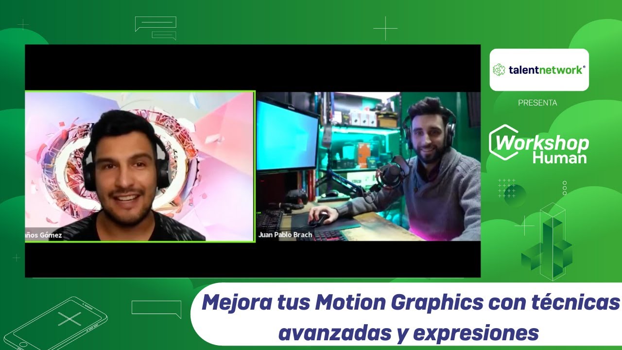 Mejora tus Motion Graphics con t&eacute;cnicas avanzadas y expresiones. Juan Pablo Brach. ADOBE