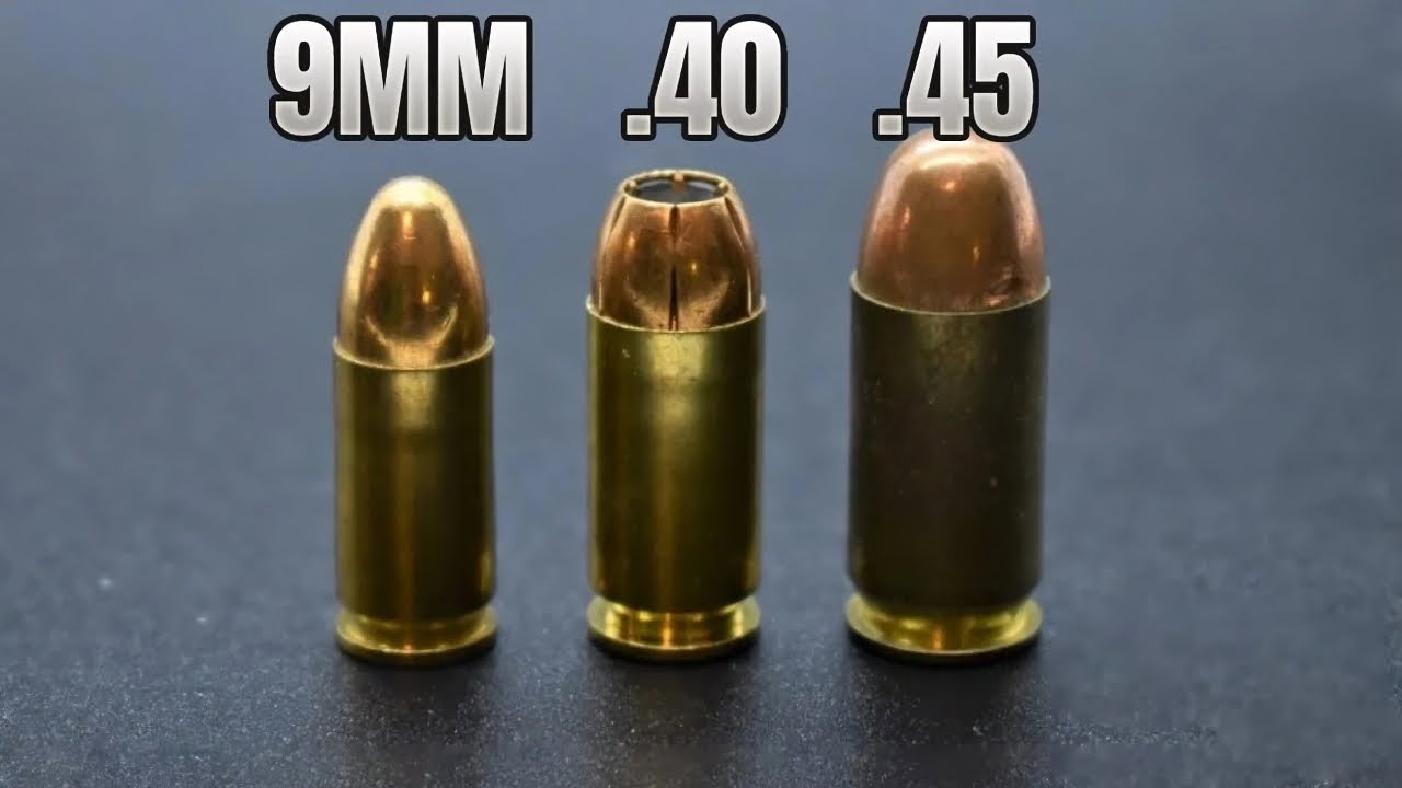 9 мм против .40 против .45 | Что лучше для самообороны?