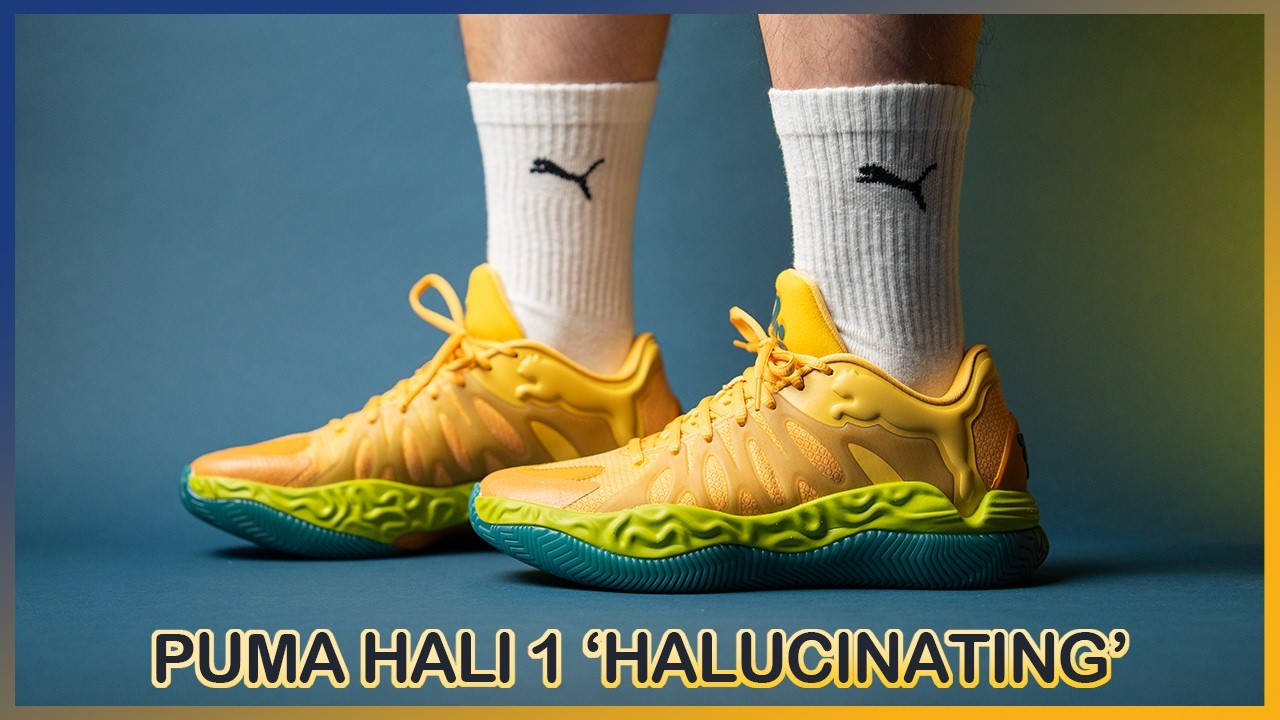 PUMA Hali 1 實鞋介紹 / 由設計師 Salehe Bembury 操刀的確實很有料！外型特殊，實戰性能均衡好穿！真的相見恨晚啊～
