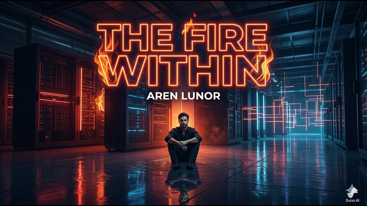 AREN LUNOR - THE FIRE WITHIN (Official Music Video) | Cyberpunk Phonk & Cinematic Experience