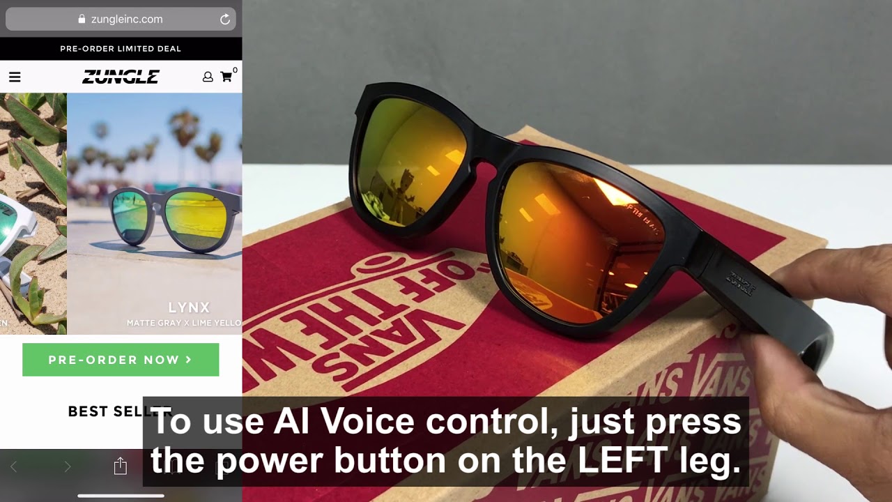 ZUNGLE Viper Review &ndash; Wireless Headphone Sunglasses