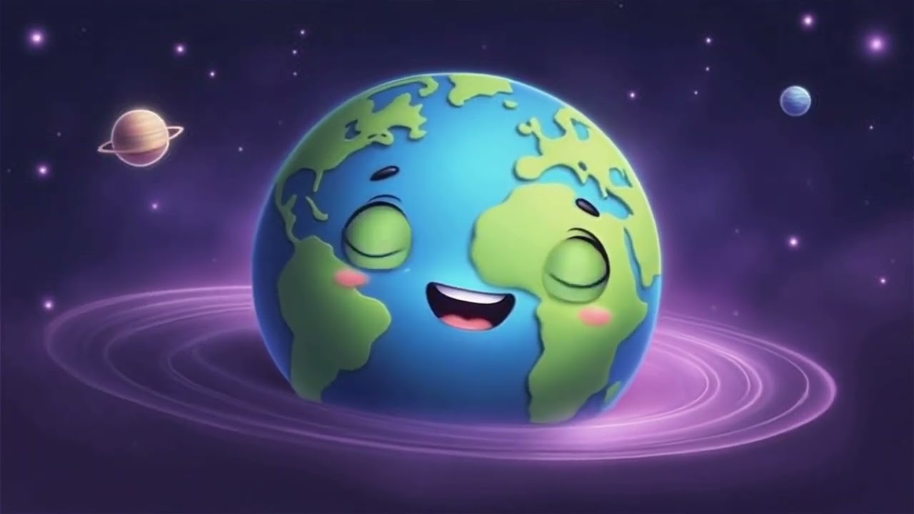 UNSERE ERDE 🌍 | KINDERLIED ÜBER DIE PLANETE | RUHIGES LIED FÜR KINDER